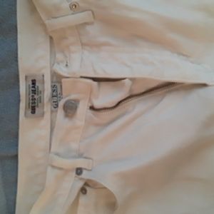 White Guess Jean's. 30w×34 mens